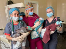 У Сумах у родині військового народилася трійня: малюків виходжують у перинатальному центрі