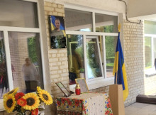 У Степанівці відкрили меморіальну дошку на честь загиблого воїна Олександра Левенця