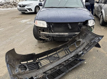 Потрійна ДТП у Сумах: на перехресті Харківської та Холодноярської бригади зіткнулися три автівки