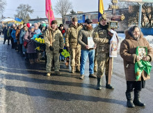 Буринщина попрощалася з 28-річним прикордонником Миколою Михном