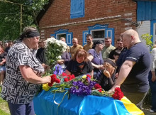 На Охтирщині попрощалися із загиблим захисником Віталієм Маляренком
