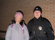 У Ромнах поліцейські розшукали 13-річну дівчину, яка пішла з дому після сварки