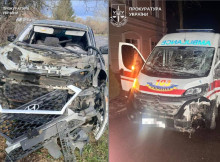 Атаки на цивільний та медичний транспорт: на Шосткинщині четверо поранених