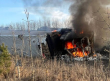 У Верхньосироватській громаді російський дрон атакував цивільну вантажівку: поранено водія