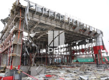 У Фастові майже повністю зруйновано залізничний вокзал після російської атаки