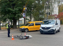 79-річний сум’янин-велосипедист травмований у ДТП на перехресті