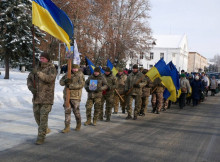 Роменська громада попрощалася із захисником Олександром Токарем