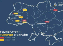 На Сумщині та заході України зафіксовано температурні рекорди на початку червня