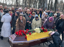 У Глухові попрощалися із захисником Юрієм Муковозом, який три роки вважався зниклим безвісти