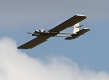 У центрі Сум упав дрон «Молнія»: боєприпас не здетонував