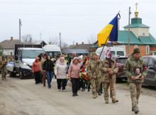 У Лебединській громаді провели в останню дорогу земляка Ігоря Анцифорова
