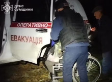 Рятувальники евакуювали трьох жінок із прикордоння Зноб-Новгородської громади