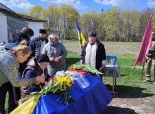На Роменщині провели в останню путь захисника Сергія Павлюка