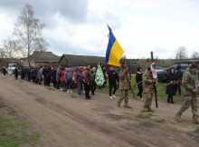 На Лебединщині попрощалися із загиблим захисником Романом Забугою