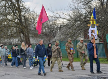 Кролевецька громада провела в останню путь захисника Олександра Сикала