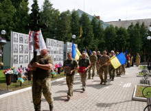 Роменська громада попрощалася із захисником Сергієм Рубелем