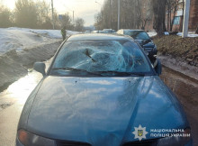 У Сумах на вулиці Миколи Сумцова під колеса «Mitsubishi» потрапив пішохід