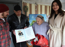Конотопська довгожителька Ганна Кривошеєва відсвяткувала 100-річний ювілей