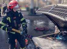 У Сумах вогнеборці ліквідували пожежу після удару по заправці: загинув водій