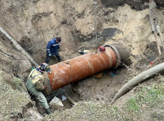 У Сумах завершили ремонт напірного колектора: вода має повертатись у домівки