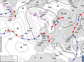 Штормовий вітер, ожеледь і температурні контрасти: синоптики попередили про різке погіршення погоди 8 січня