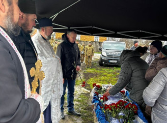 На Охтирщині попрощалися із захисником Юрієм Маньком