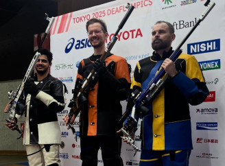 Новий медальний день Дефлімпіади: сумський спортсмен Дмитро Петренко здобув другу медаль