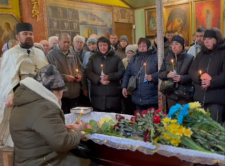 У Сумах попрощалися з командиром Краснопільського добровольчого формування Олександром Корхом