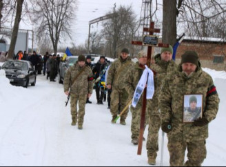 На Сумщині провели в останню дорогу Сергія Коваленка, який загинув у бою за Україну