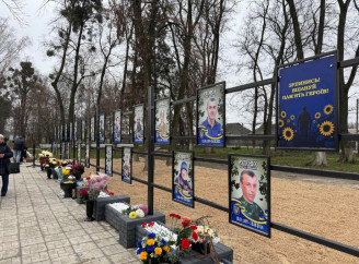 У Чернеччині на Охтирщини відкрили Алею пам’яті героїв