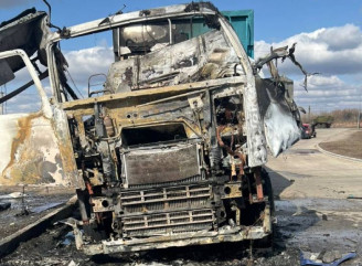 Удар «ланцетом» по фурі під Сумами: загинув водій
