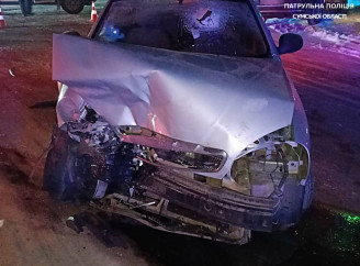 У Сумках унаслідок зіткнення на перехресті постраждали двоє водіїв