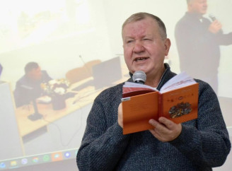 На Сумщині презентовано нову поетичну збірку Миколи Гриценка, висунуту на Шевченківську премію