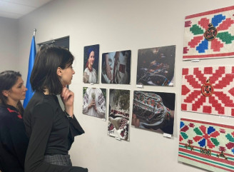 У Любліні презентували виставку «Код Нації», створену сумськими митцями