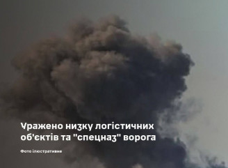 Сили оборони уразили позиції російського спецназу та склади окупантів на Донеччині