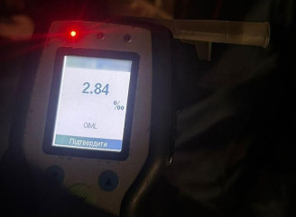 П'яний водій у Сумах перевищив норму алкоголю в 14 разів