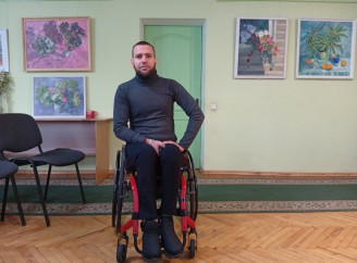 "Мої картини мене рятують" – як сумський ветеран знаходить опору у творчості