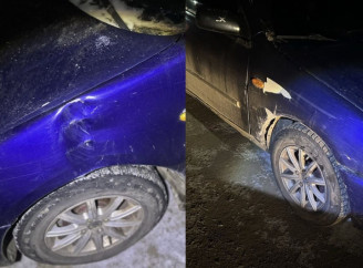 Пошкодив Hyundai та Fiat: сумські патрульні затримали втікача з місця автопригоди