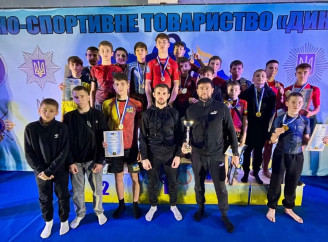 Сумські динамівці вибороли третє командне місце на змаганнях із панкратіону та греплінгу в Луцьку