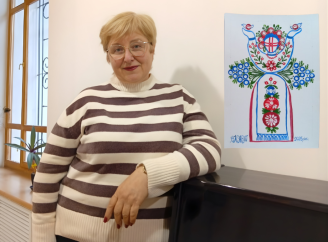 Спираючись на традицію — як художниця із Токарів відроджує слобожанський розпис