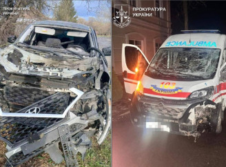 Атаки на цивільний та медичний транспорт: на Шосткинщині четверо поранених