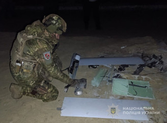 Поліція Сумщини ліквідувала загрозу від російського БпЛА, що не вибухнув під час падіння