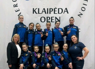 Сумські спортсменки відзначилися на міжнародних змаганнях зі спортивної аеробіки у Клайпеді