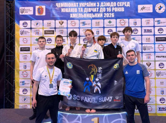 Дзюдоїсти з Сумщини здобули 11 медалей на чемпіонаті України