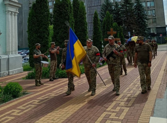 Сум’яни провели в останню путь загиблого захисника України Ігоря Гусєва
