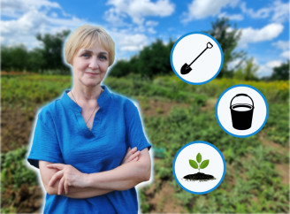 Секрет поливу грядок без вопроводу, як сум’янка вирощує овочі та фрукти на дачі