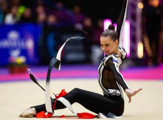 16-річна Онофрійчук вчетверте поспіль виграла золото у багатоборстві