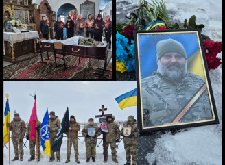 Путивльська громада провела в останню путь оператора БпЛА Євгена Ребчуновського