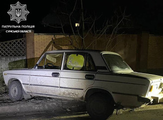 Аварія на Баранівській: сум’янин під дією алкоголю протаранив бордюр