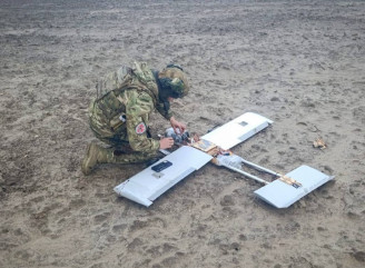 У полі на Сумщині знешкодили російський безпілотник із вибухівкою